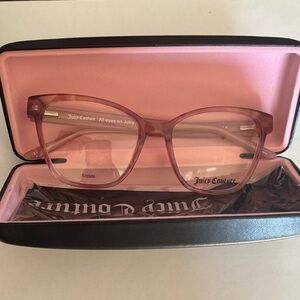 New Juicy Couture Blush Pink Eyewear RX